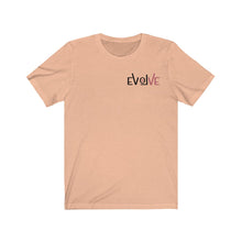 Load image into Gallery viewer, Unisex EVOLVE Black Letter Tee