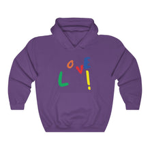 Load image into Gallery viewer, Multicolor LOVE Hoodie