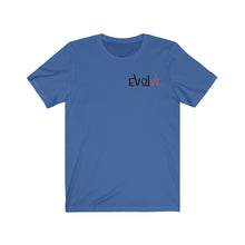 Load image into Gallery viewer, Unisex EVOLVE Black Letter Tee