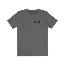 Load image into Gallery viewer, Unisex EVOLVE Black Letter Tee