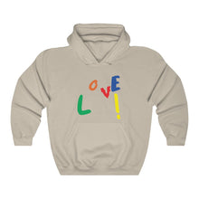 Load image into Gallery viewer, Multicolor LOVE Hoodie