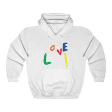 Load image into Gallery viewer, Multicolor LOVE Hoodie