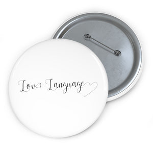 Custom Love Language Pin