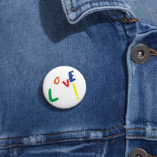 Load image into Gallery viewer, Multicolor LOVE Button
