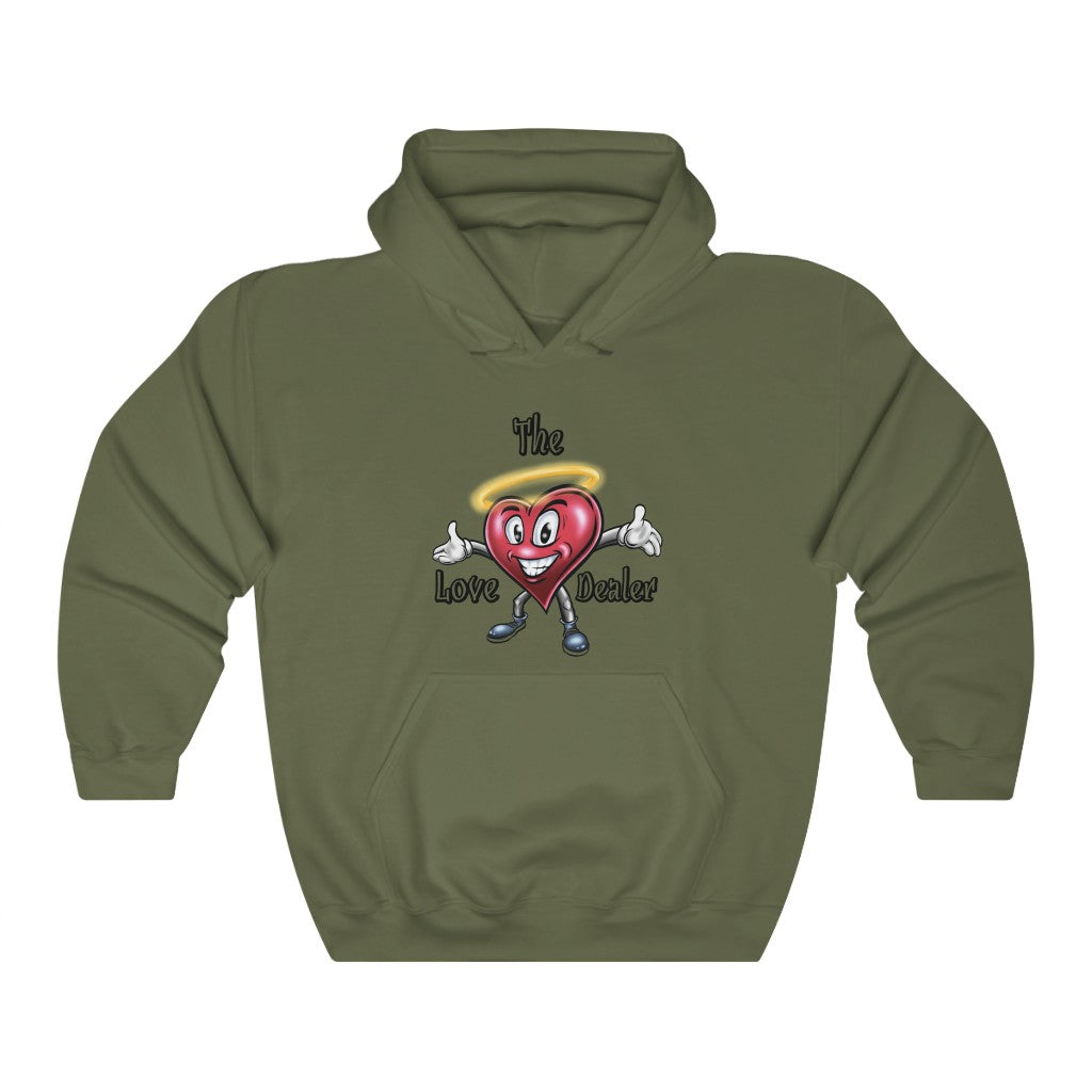 Unisex Love Dealer Hooded Sweatshirt