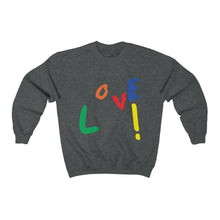 Load image into Gallery viewer, Multicolored LOVE Sweatshirt
