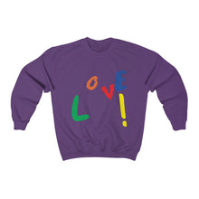 Load image into Gallery viewer, Multicolored LOVE Sweatshirt
