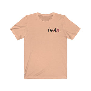 Unisex EVOLVE Black Letter Tee