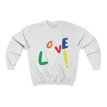 Load image into Gallery viewer, Multicolored LOVE Sweatshirt
