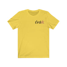 Load image into Gallery viewer, Unisex EVOLVE Black Letter Tee
