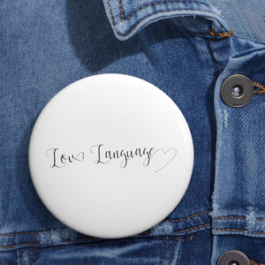 Custom Love Language Pin