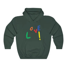 Load image into Gallery viewer, Multicolor LOVE Hoodie

