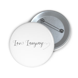 Custom Love Language Pin