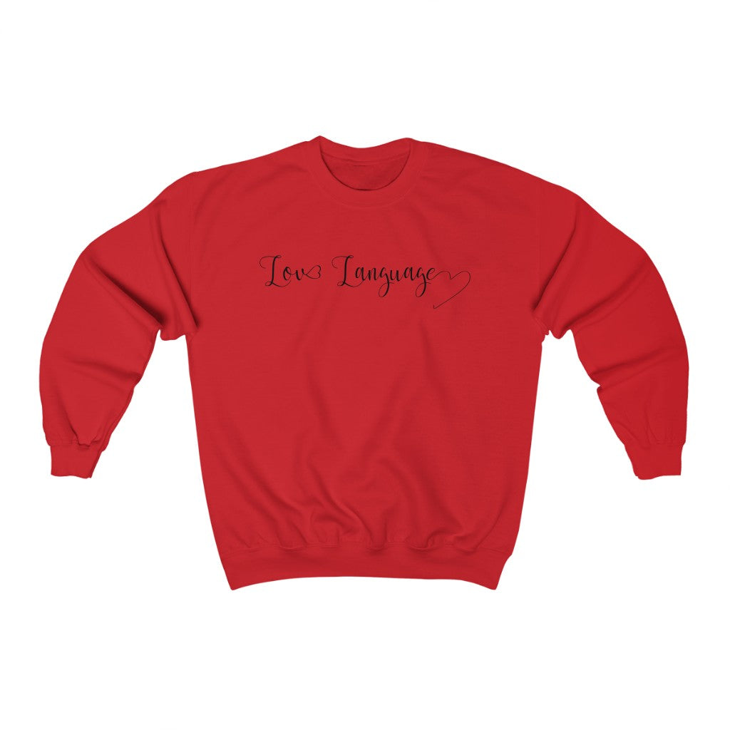 Women's Love Language Sweatshirt